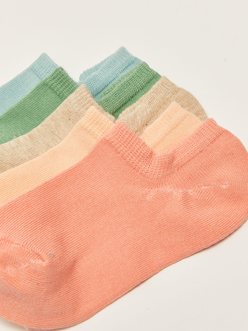 LC Waikiki Women's Plain Trainer Socks 5 Pack -S22700Z8-J3C