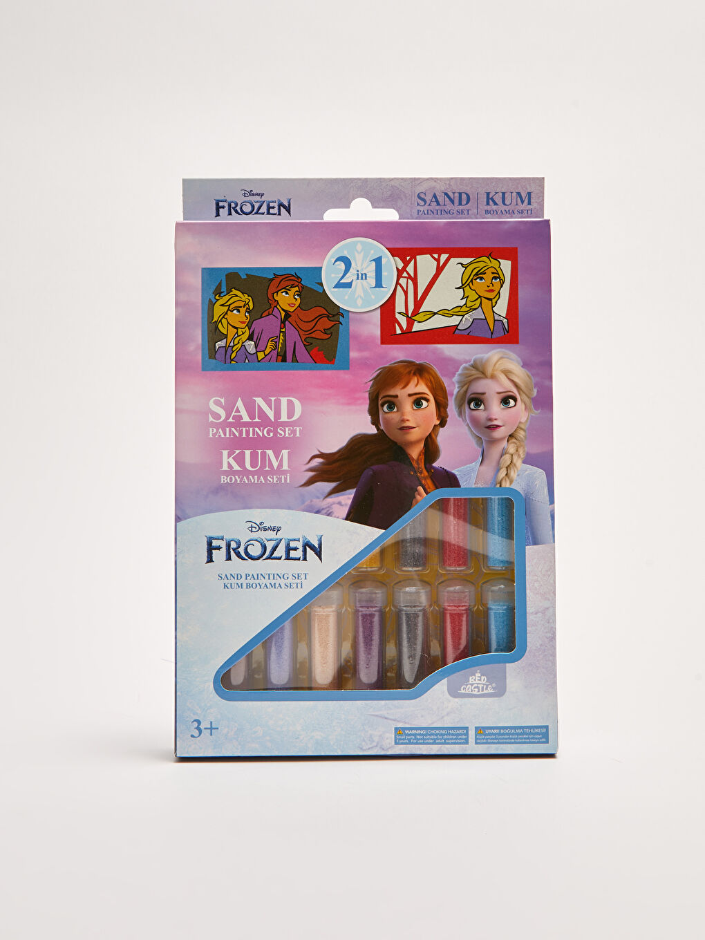 Set De Peinture Sur Sable Frozen Sous Licence Red Castle