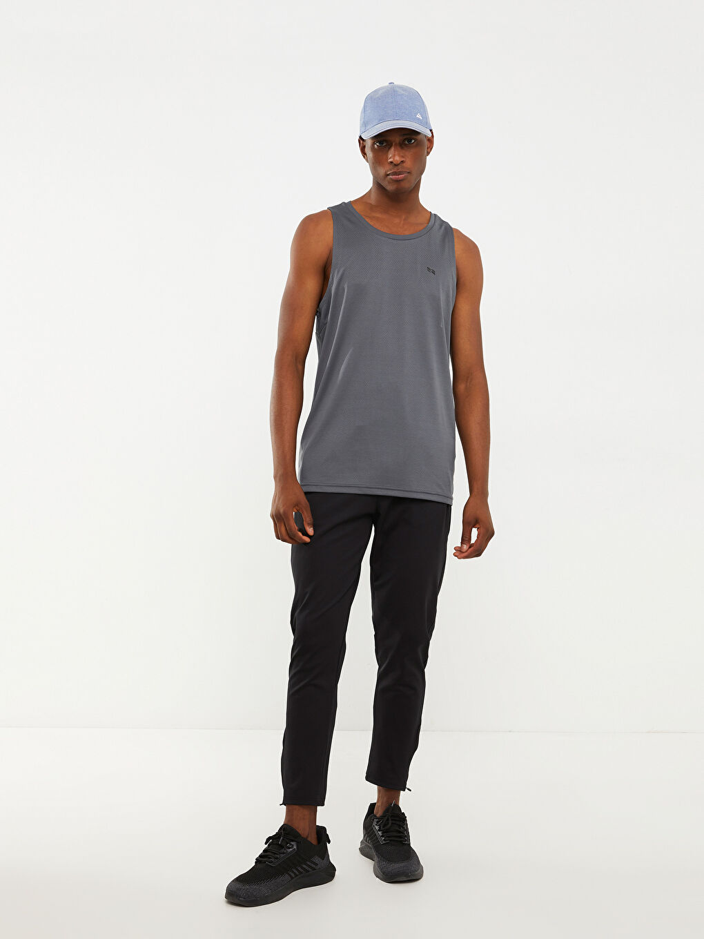 Logo Detailed Men's Cap Hat-1