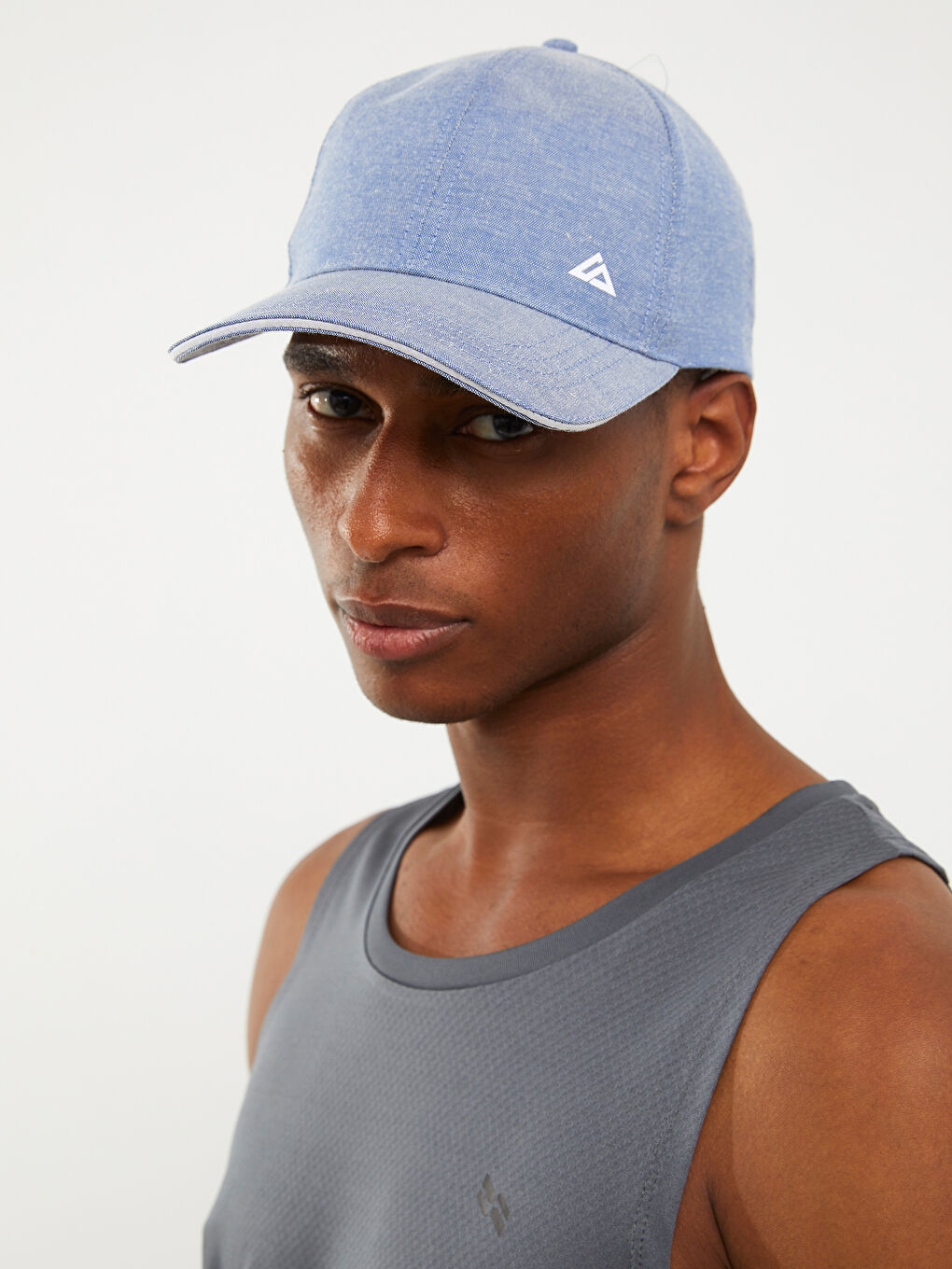 Logo Detailed Men's Cap Hat-2