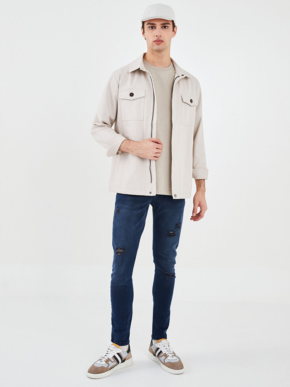 قبعة قطنية للرجال-1