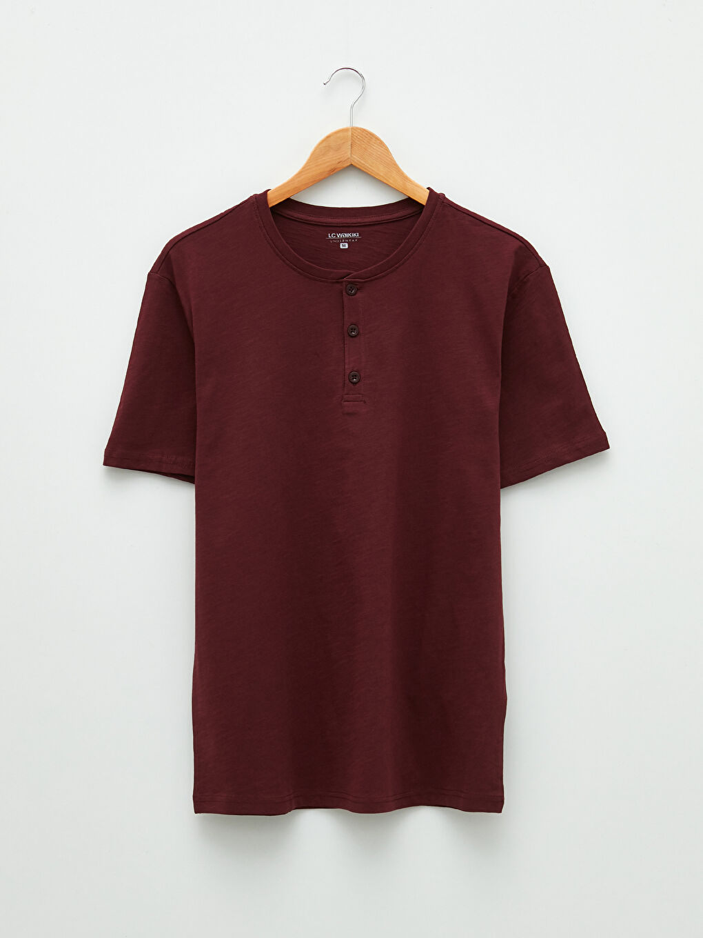 Мужская хлопковая майка с круглым вырезом и коротким рукавом