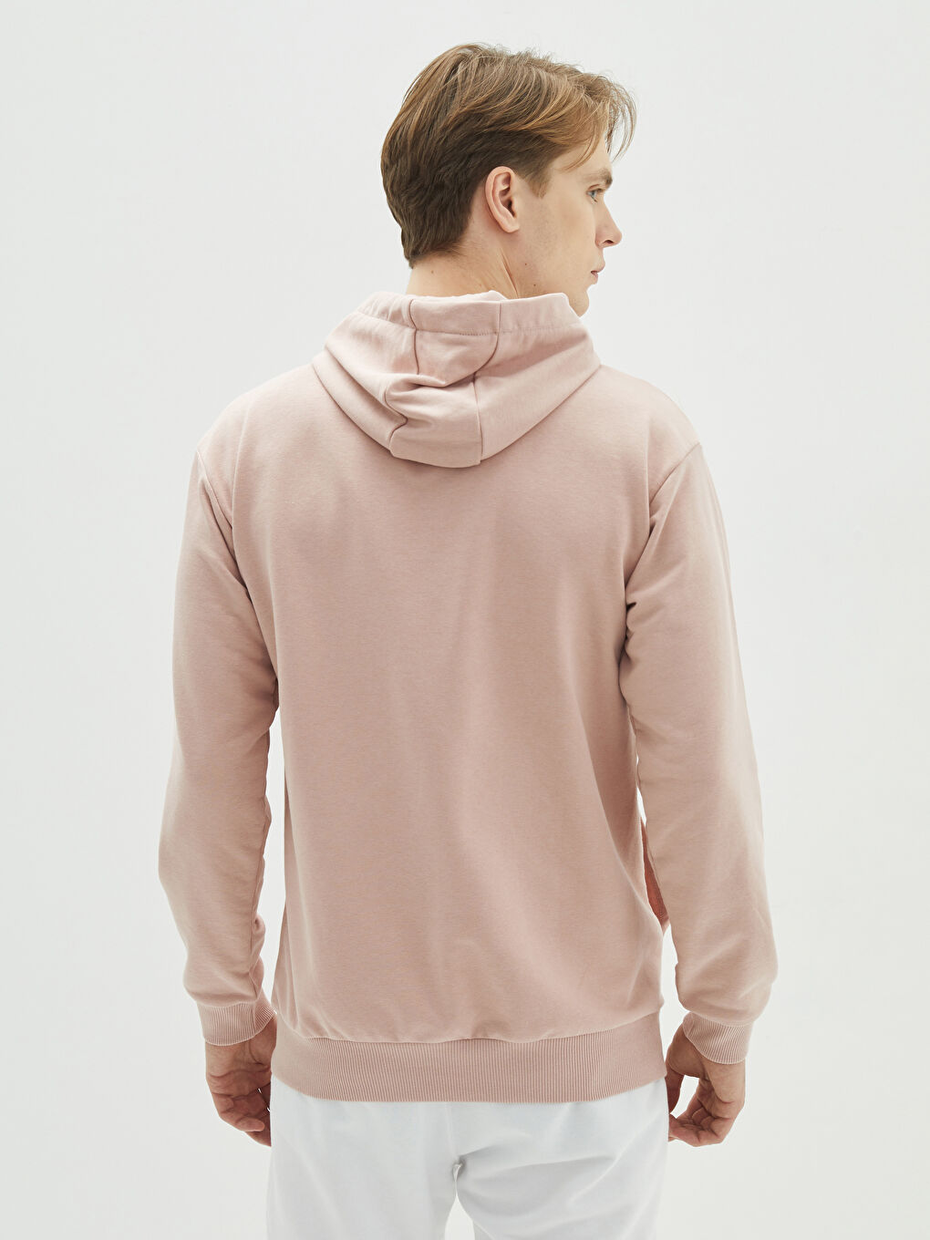 Мужское худи с длинным рукавом и принтом-4