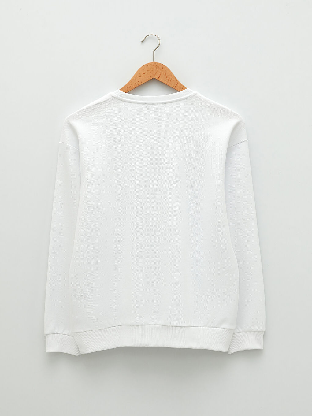 Sweat-shirt imprimé à manches longues et col rond pour hommes-6