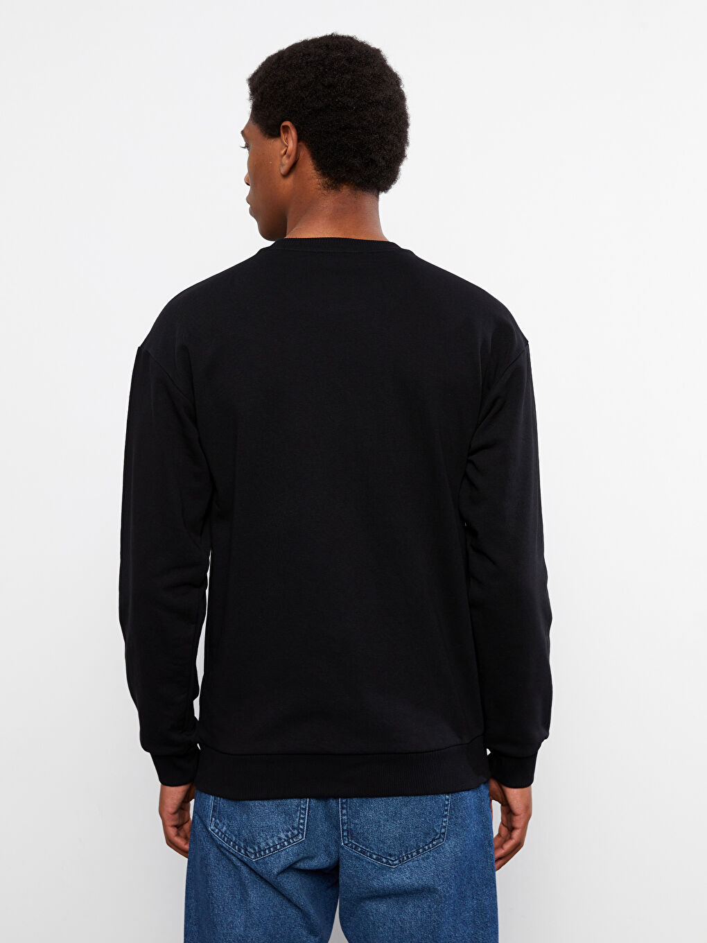 XSIDE Crew Neck Long Sleeve Printed Men's Sweatshirt -S22833Z8-CVL