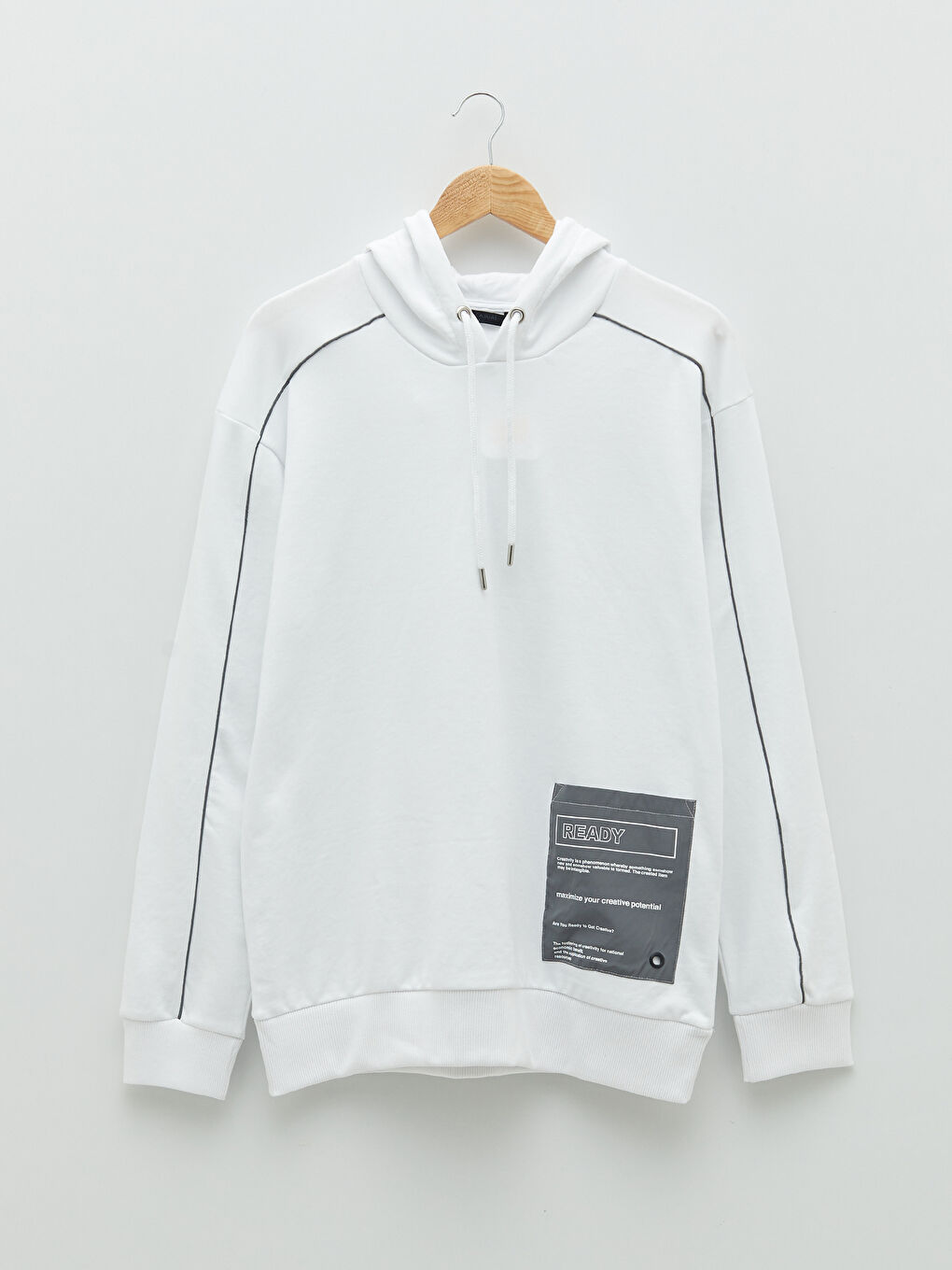 Long Sleeve Printed Men's Hoodie-5