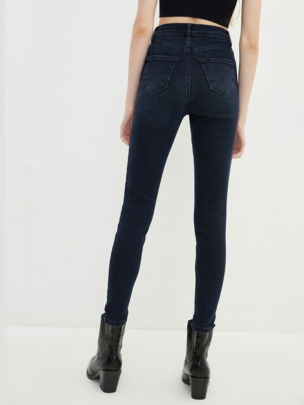 High Waisted Jupiter Super Skinny Fit Women's Jeans-4