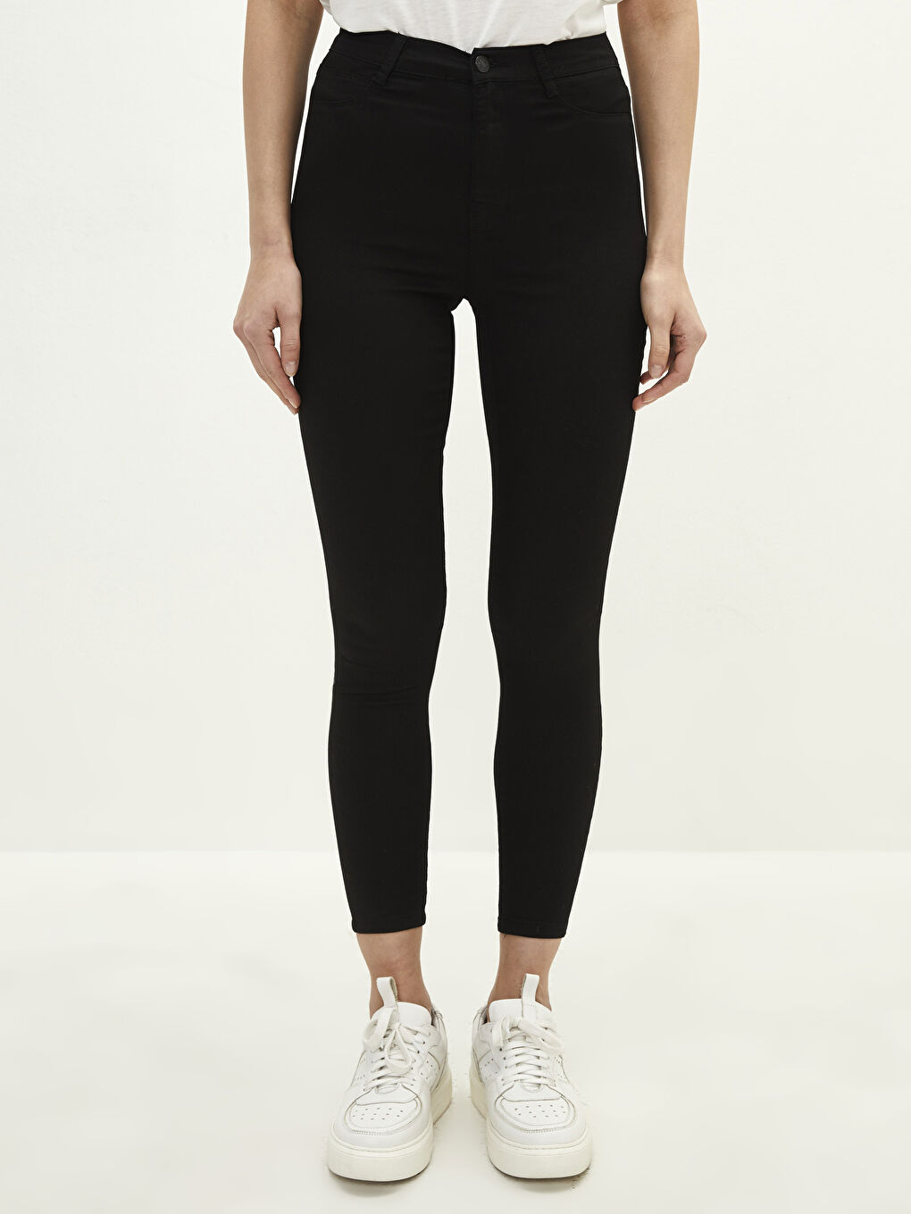 LCW Jeans جینزی کەمەر بەرز جوپیتر زۆر باریک بۆ ژنان -S22866Z8-327