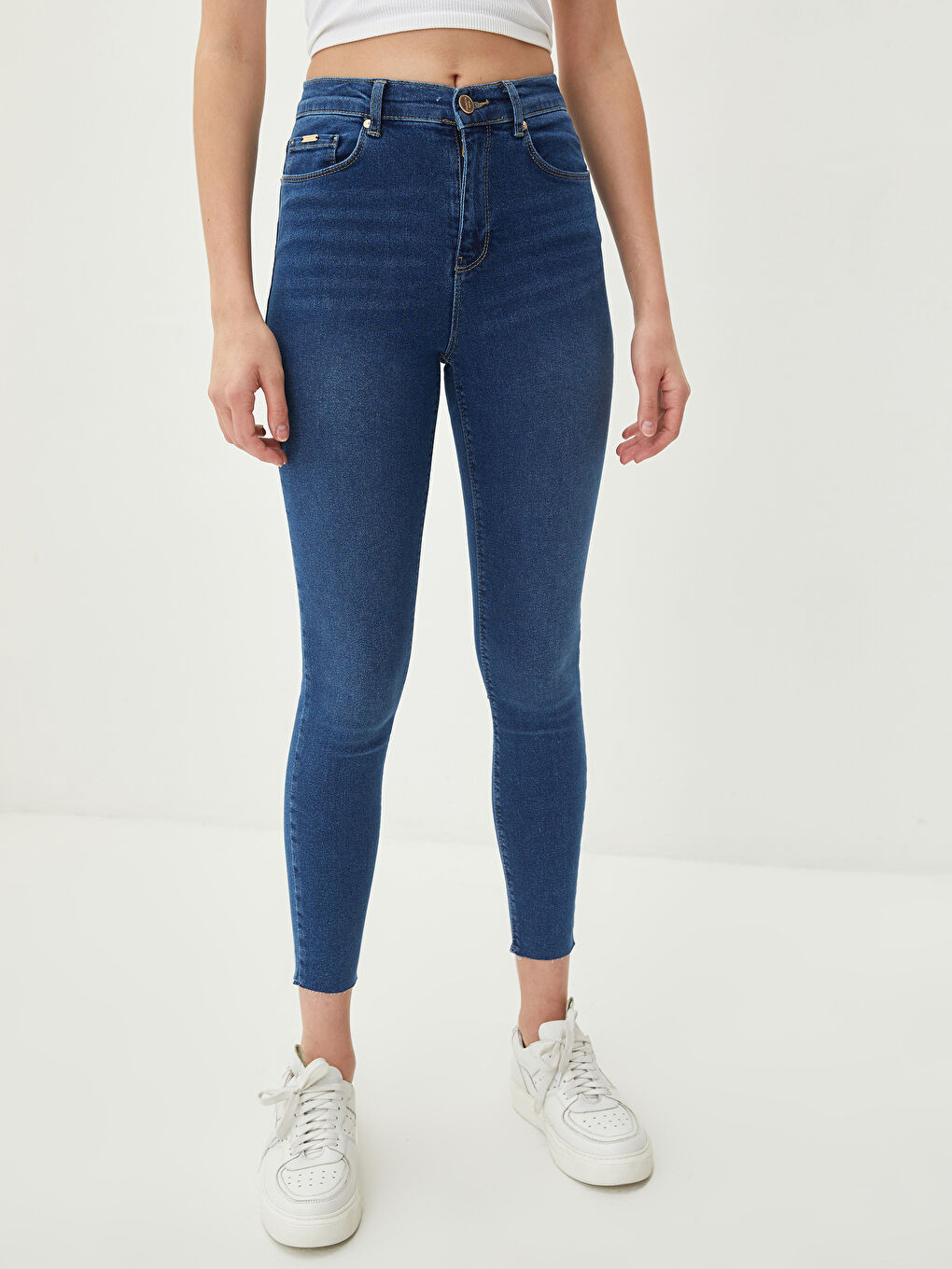 High Waisted Jupiter Super Skinny Fit Women's Jeans-3