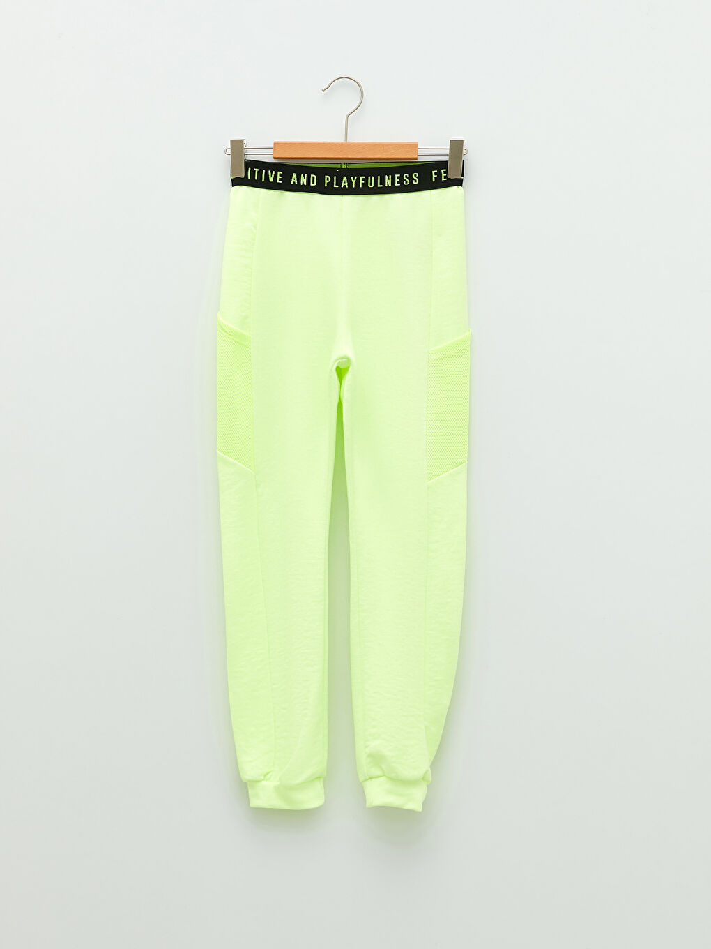 Elastic Waist Printed Girl Jogger Sweatpants