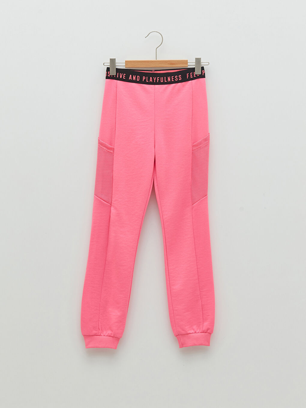 Elastic Waist Printed Girl Jogger Sweatpants