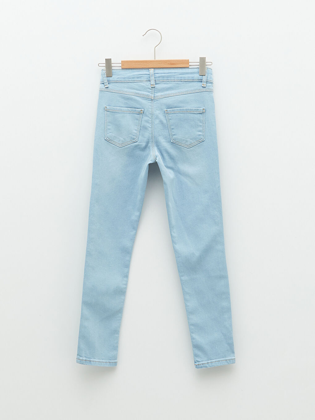 Узкие джинсы для девочки-1