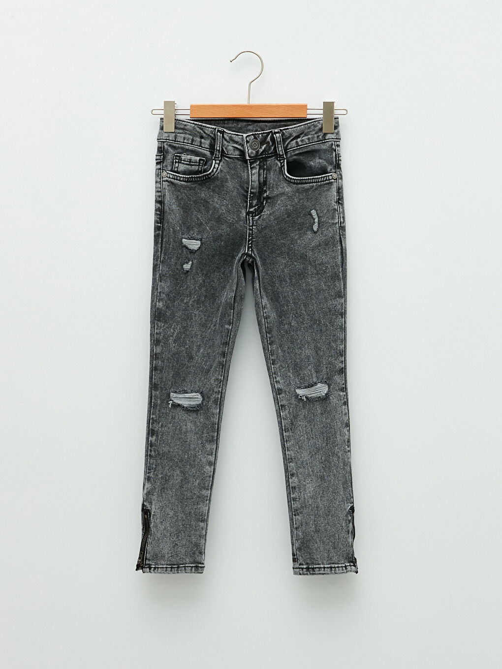 Skinny Fit Kız Çocuk Jean Pantolon