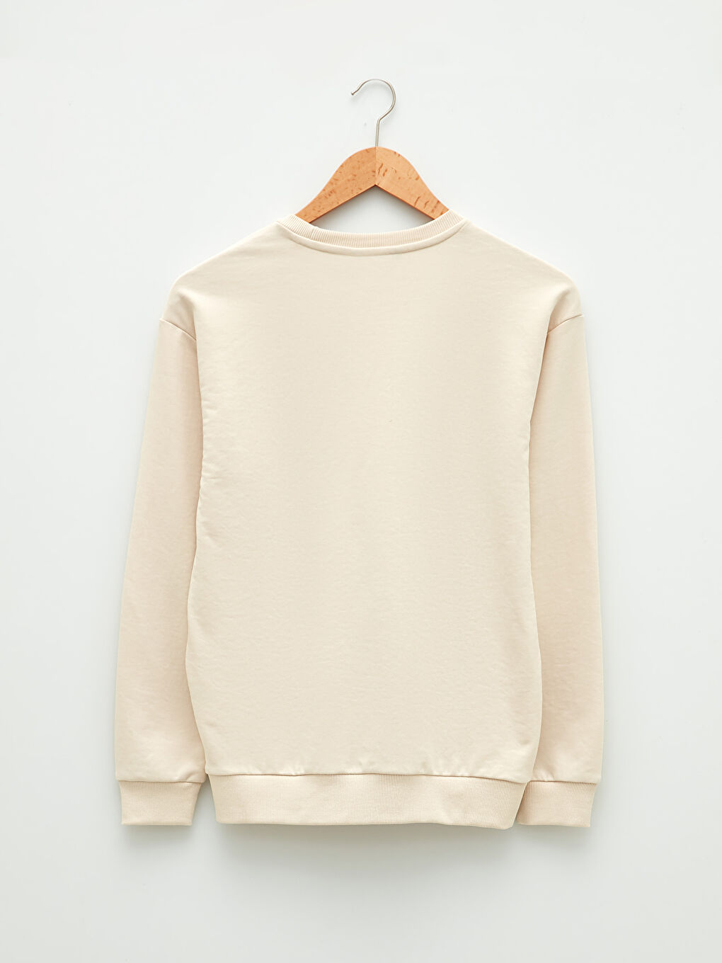 Rundhalsausschnitt Langarm Bedrucktes Herren-Sweatshirt-6