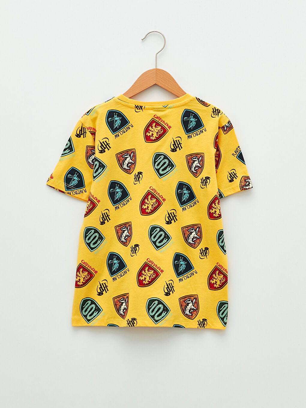 Crew Neck Harry Potter Printed Short Sleeve Boy T-Shirt -S22977Z4-LUG
