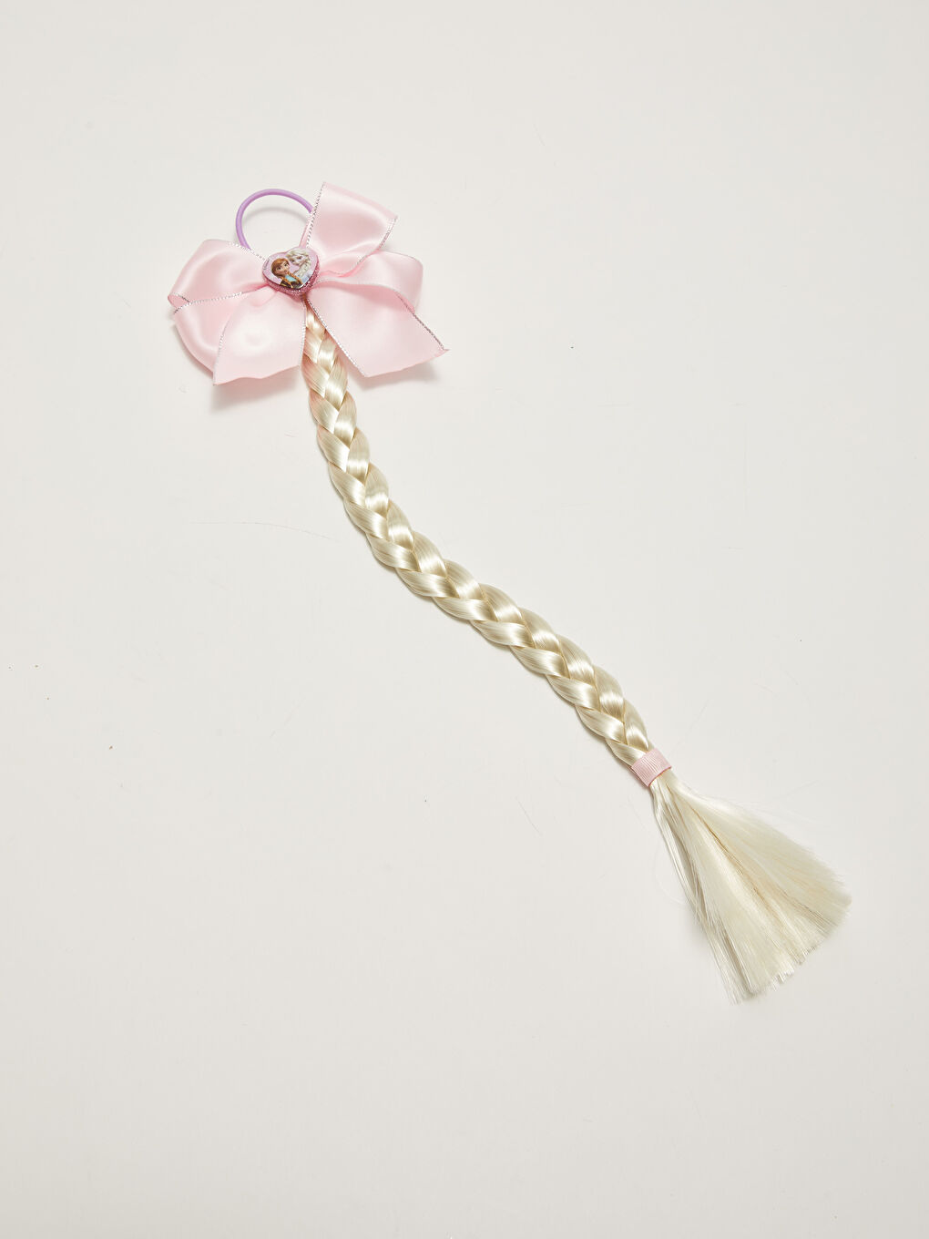 Karışık Kız Çocuk Frozen Lisanslı Saç Örgüsü Lastik Toka