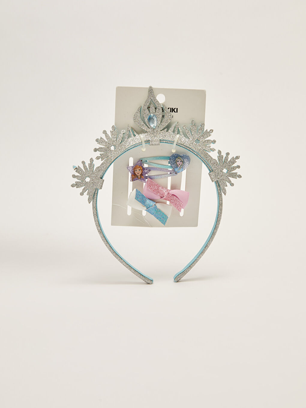 Frozen Licensed Girl's Crown And Buckle Set