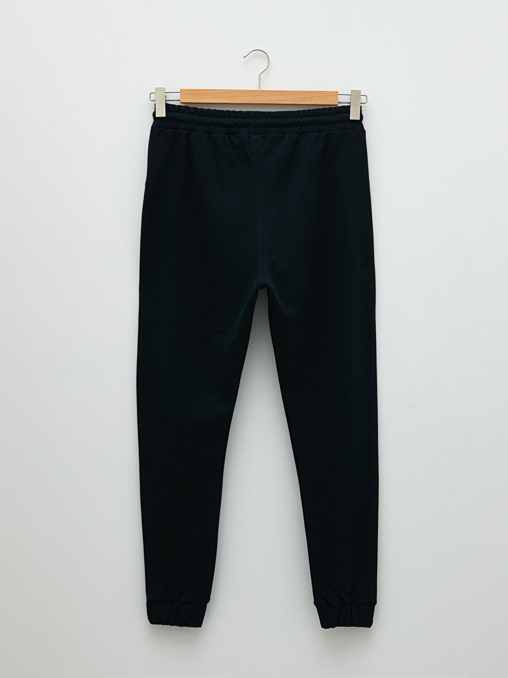 Lacivert Dar Kalıp Erkek Eşofman Altı-6