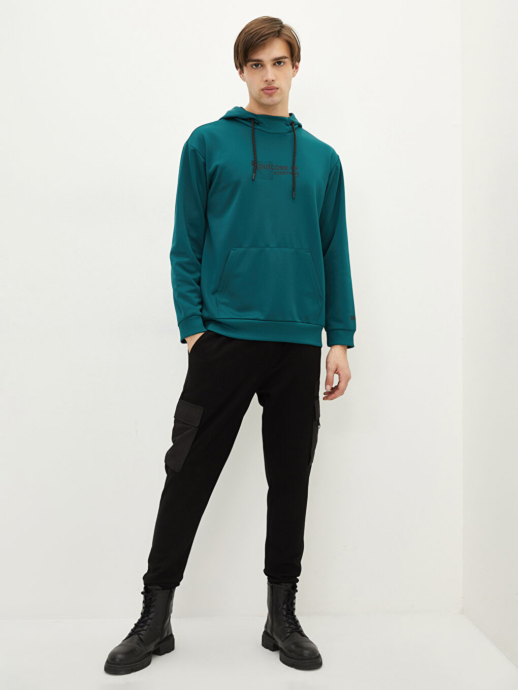 Pantaloni de trening Cargo Slim Fit pentru Bărbați-1