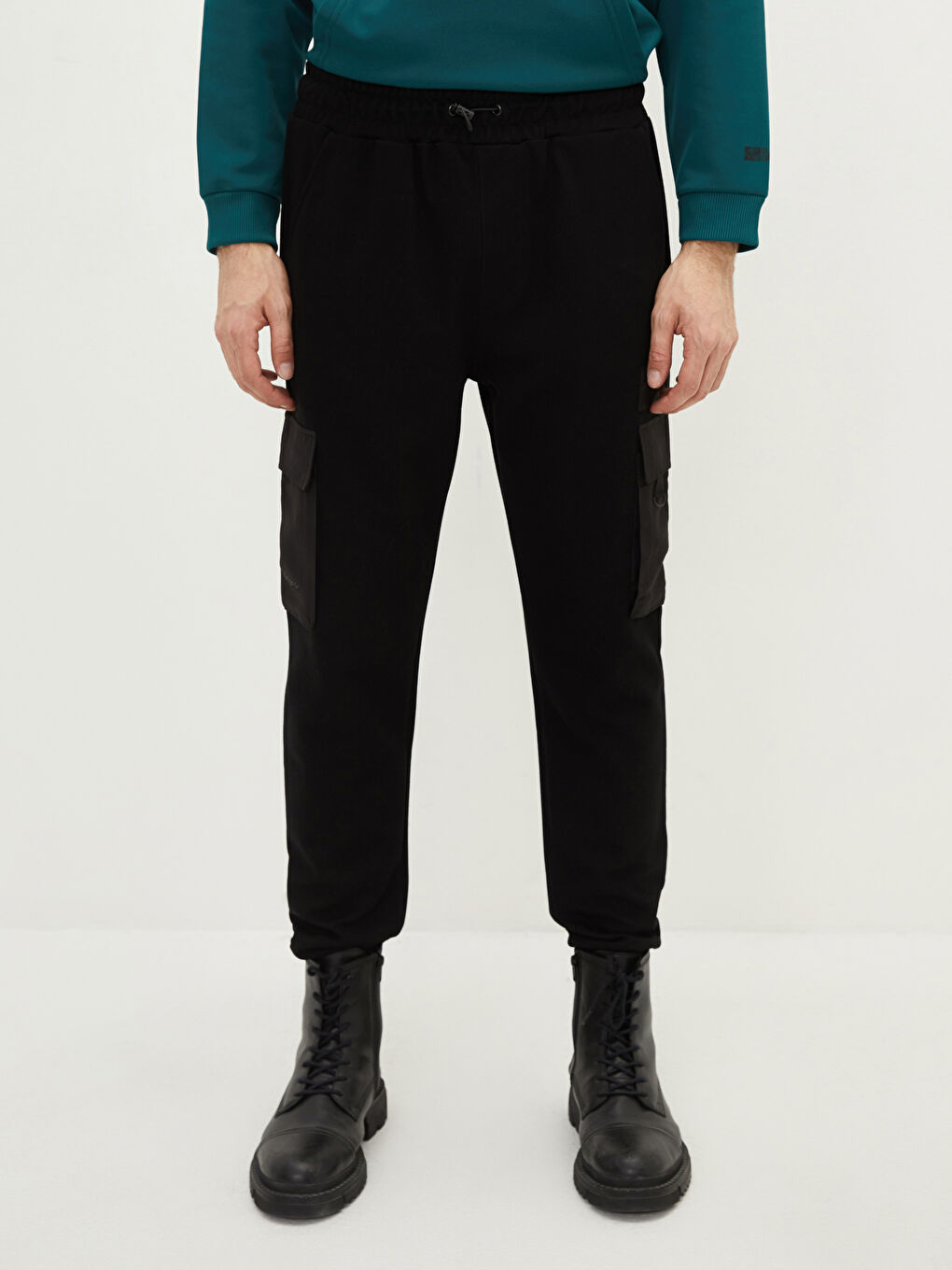 Pantaloni de trening Cargo Slim Fit pentru Bărbați-3