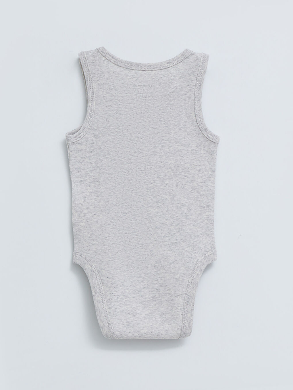 Crew Neck Printed Baby Girl Bodysuit With Snap Fastener 2 Pieces-2