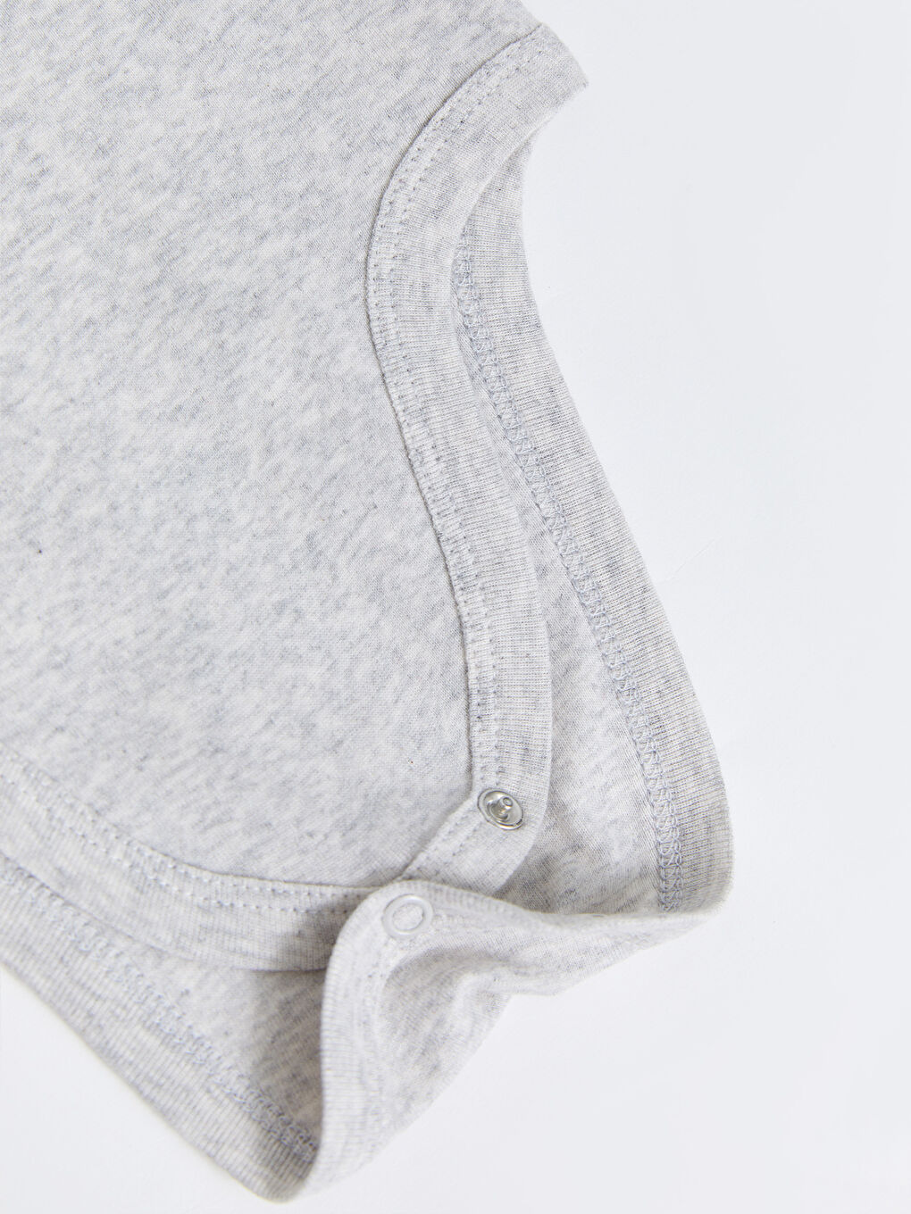 Crew Neck Printed Baby Girl Bodysuit With Snap Fastener 2 Pieces-5