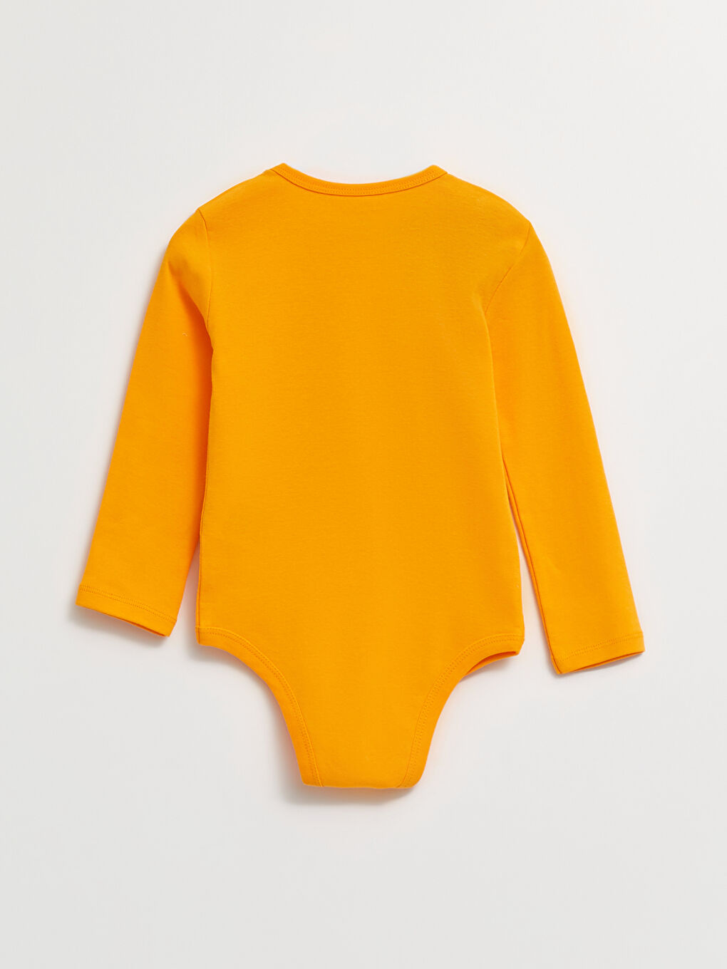 Crew Neck Long Sleeve Printed Cotton Baby Boy Body with Snap Crotch 2-Pack-3