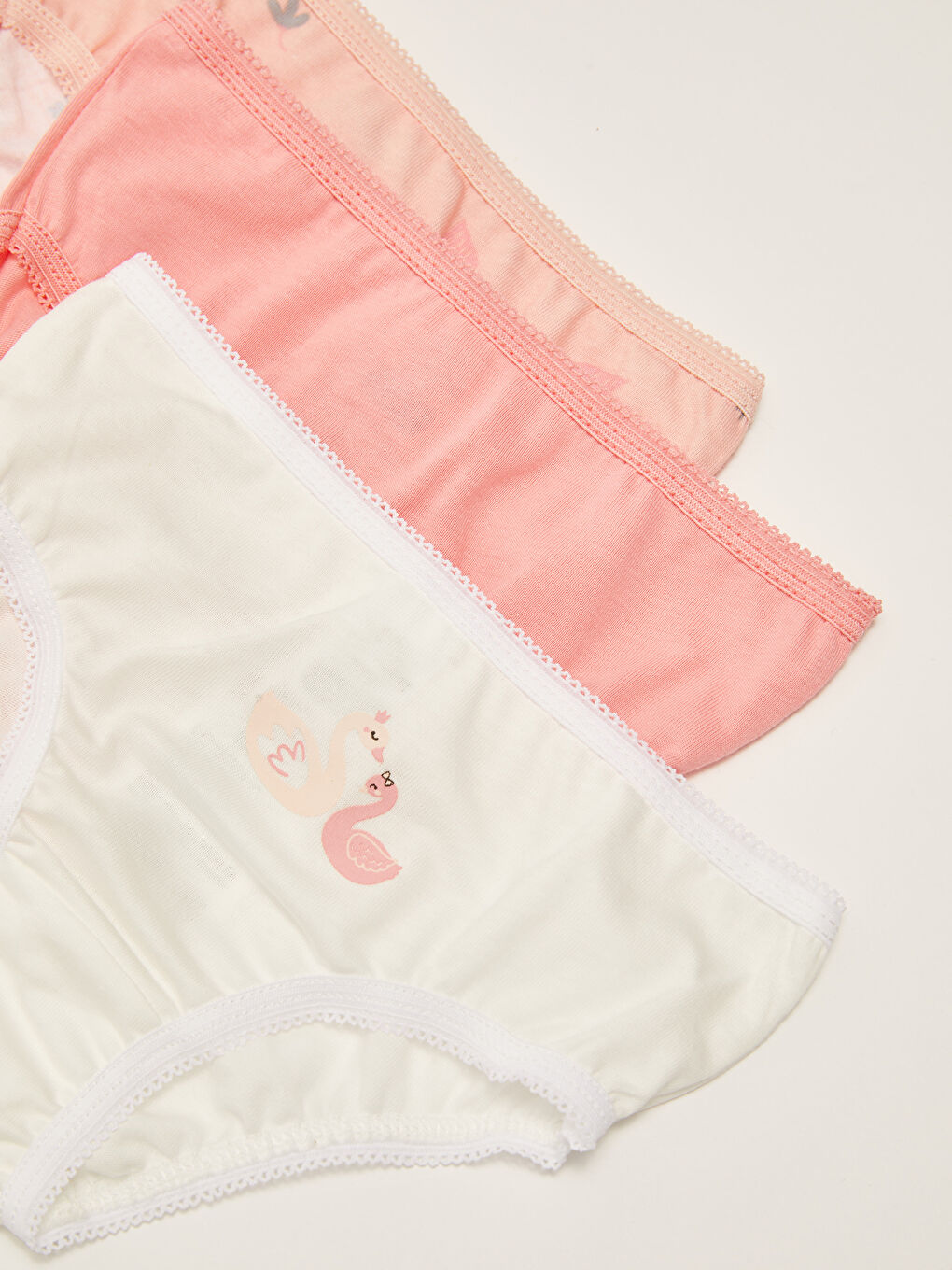 Printed Baby Girls' Knickers with Elastic Waistband 3-Pack-1