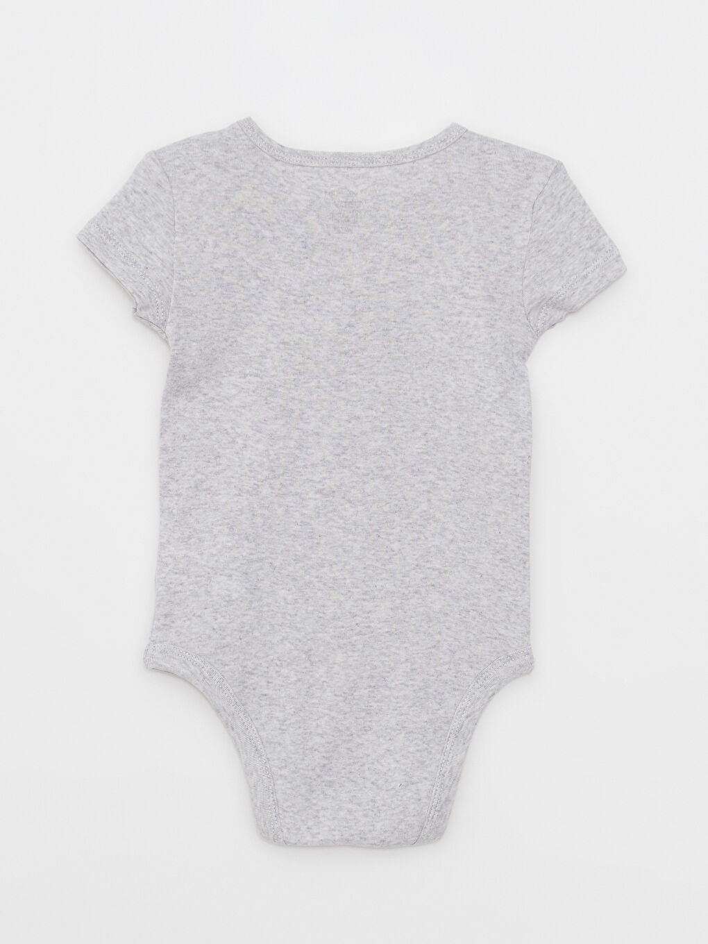 Lot de 2 Bodies Bébé Garçon en Coton Imprimé à Col Rond et Manches Courtes avec Boutons-Pression-2