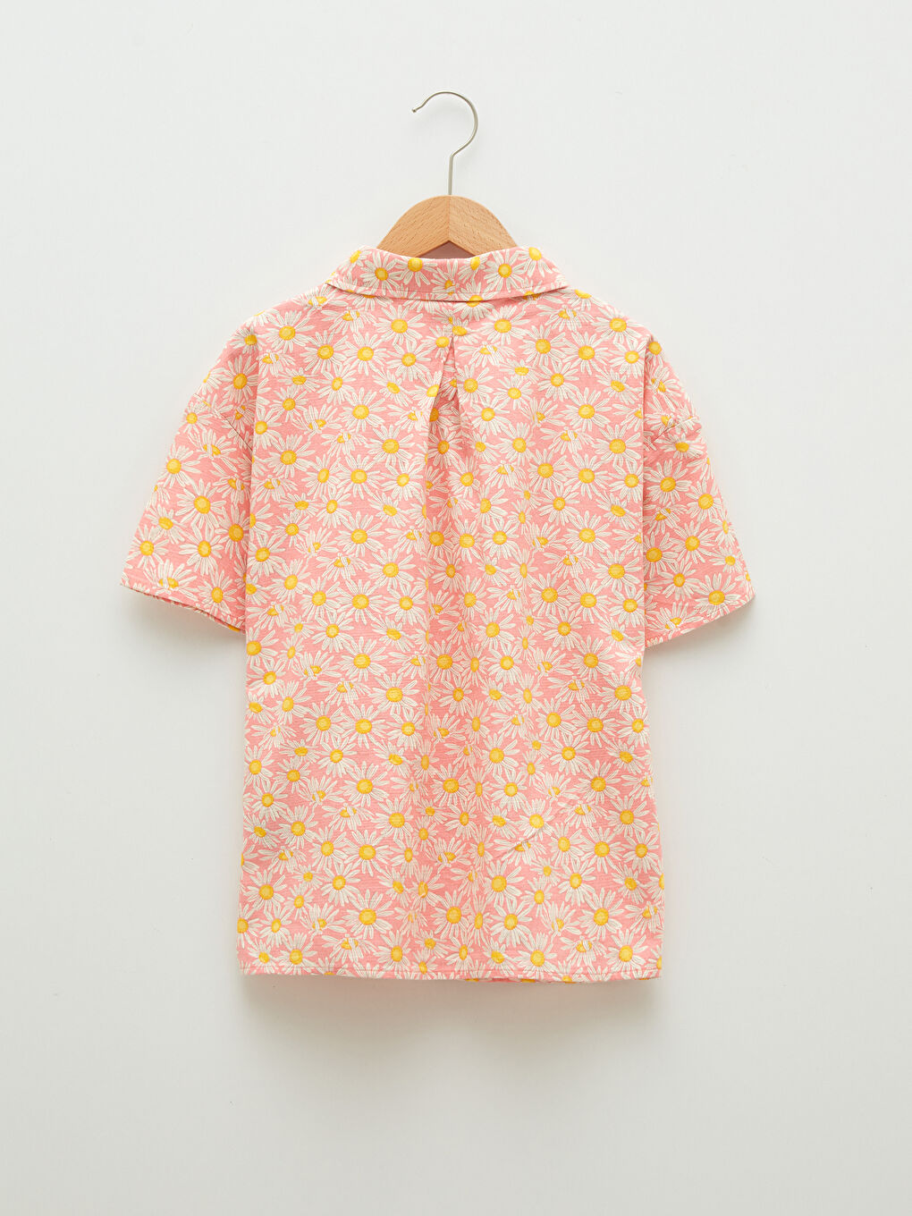 Set Cămașă și Pantaloni Fată Poplin cu Mânecă Scurtă și Imprimeu-6