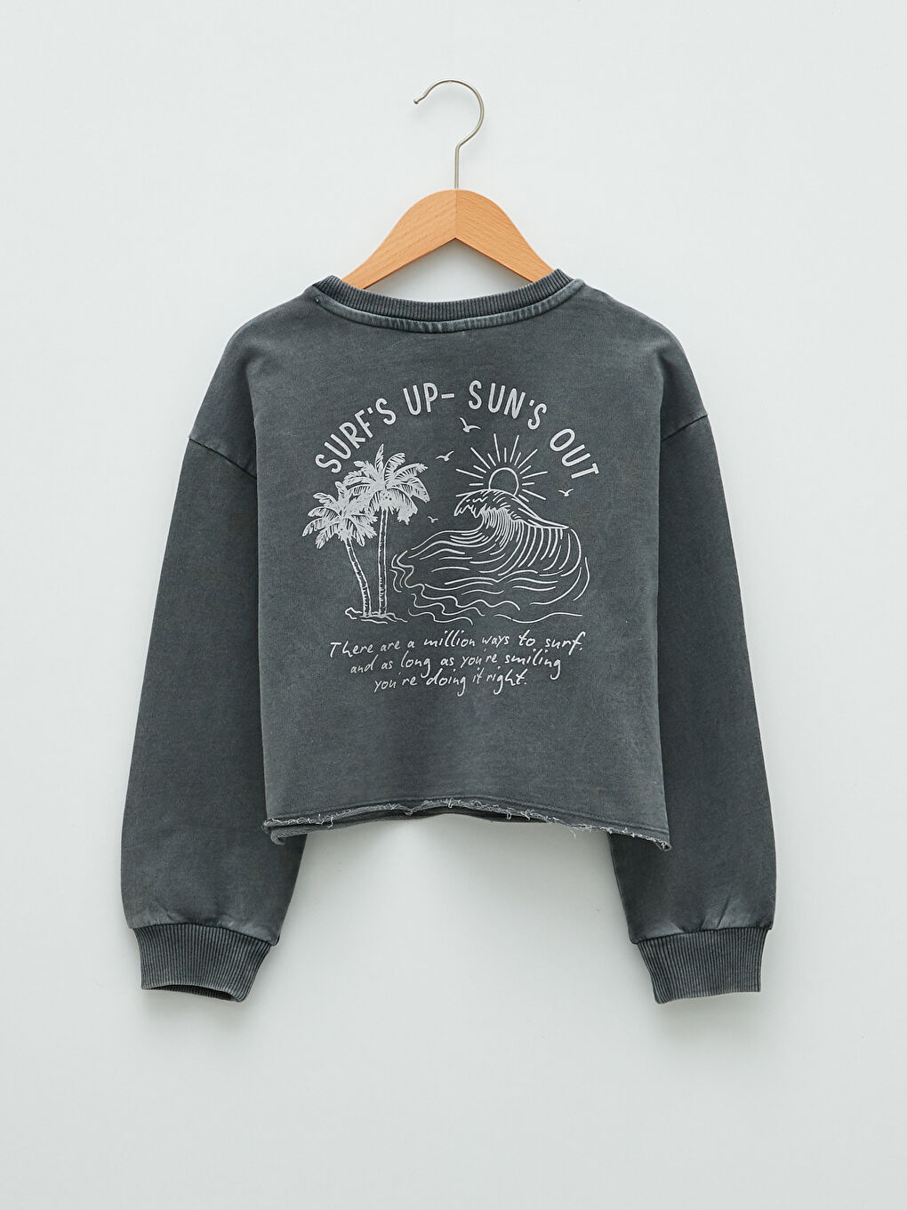 Set Fată, Bluză de Trening cu Mânecă Lungă și Pantaloni Scurți cu Imprimeu și Guler Rotund-2