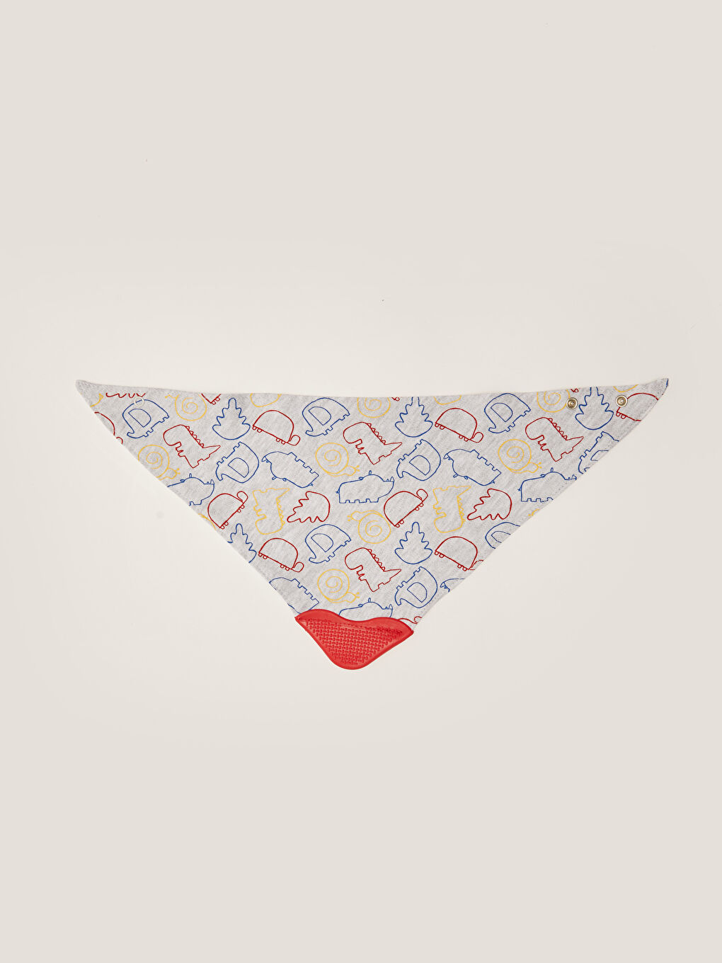 Baskılı Erkek Bebek Mama Önlüğü