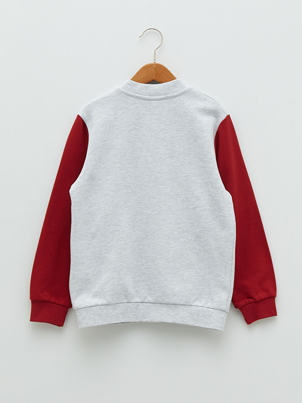 LCW Kids Яке тип бомбър за момче с дълъг ръкав и бродерия, тип Колеж -S23139Z4-LAK