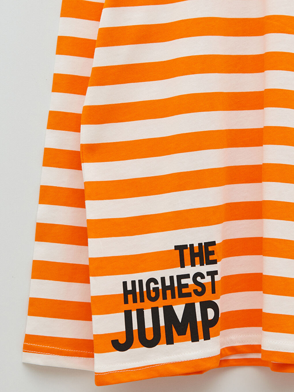 Crew Neck Striped Long Sleeve Boys' T-Shirt-2