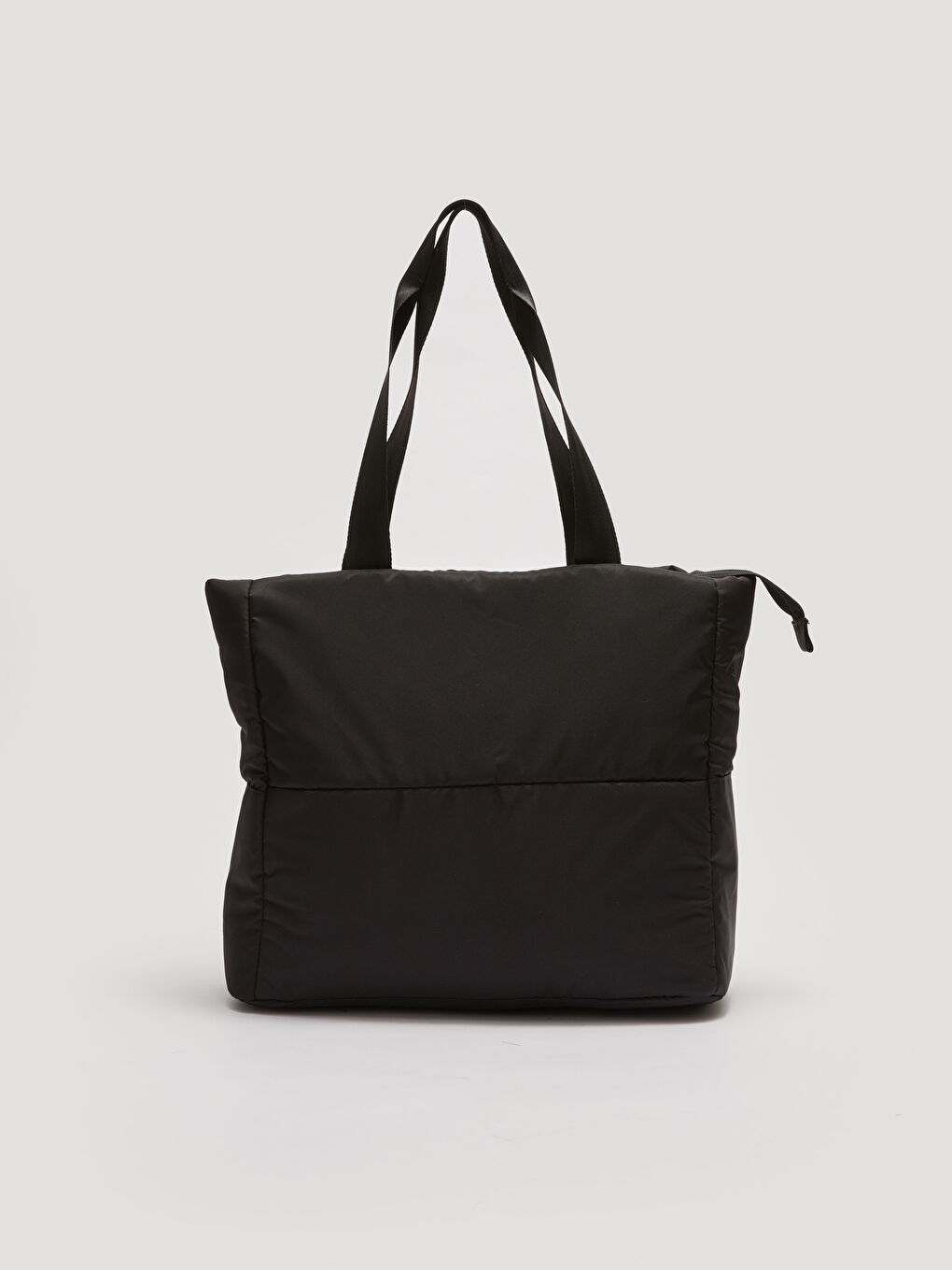 Siyah Paraşüt Kumaş Kadın Spor Çantası-4