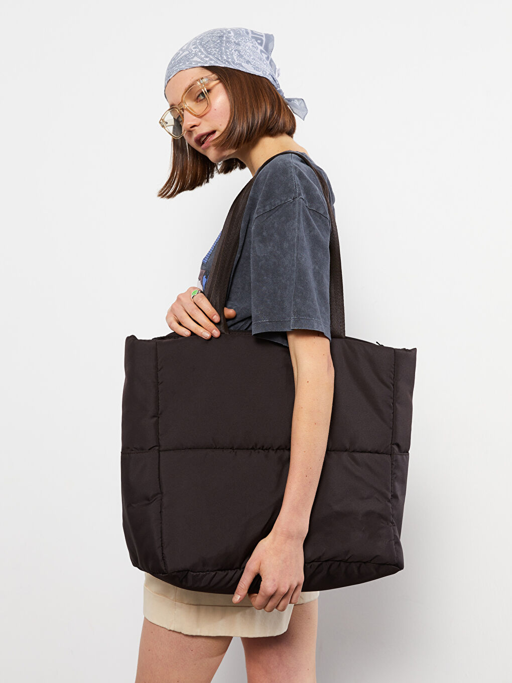 әйелдерге арналған парашют матасы спорттық сөмке-1