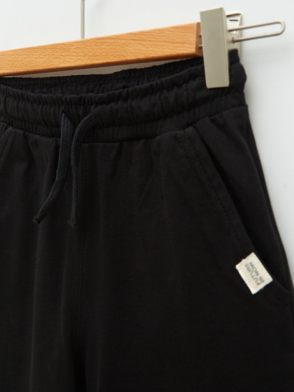 Elasticated Waist Basic Boys' Shorts -S23244Z4-CVL