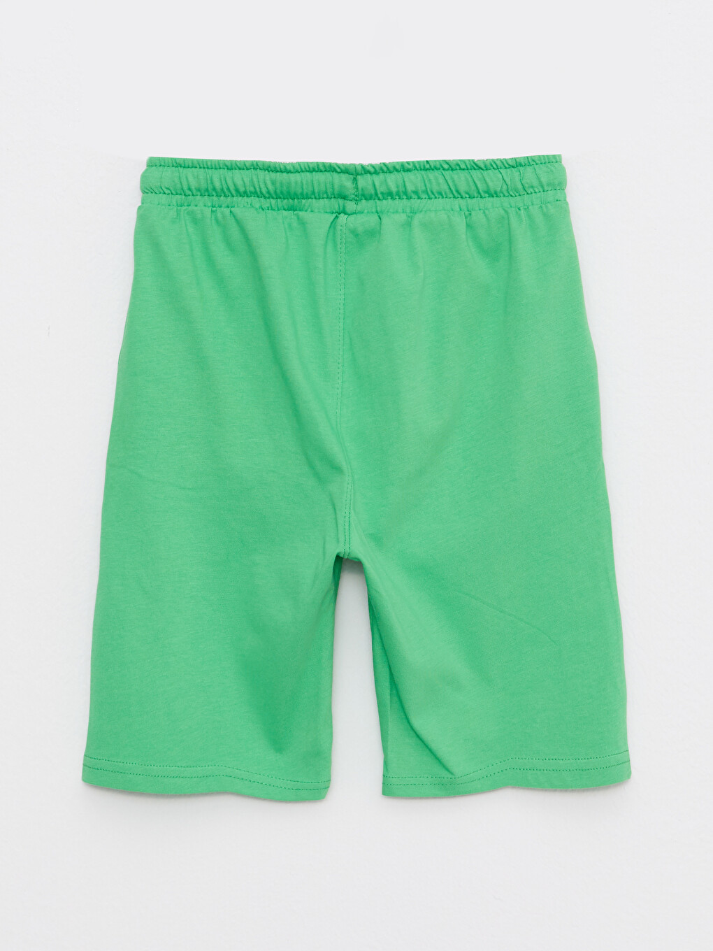 Elastic Waist Basic Boys' Shorts-1