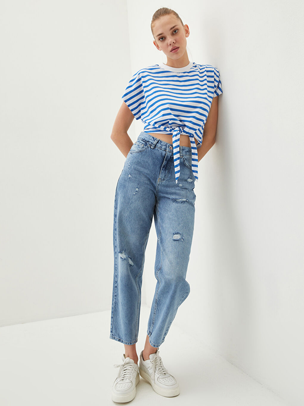 High Waist Standard Fit Pocket Detailed Women's Rodeo Jeans-1