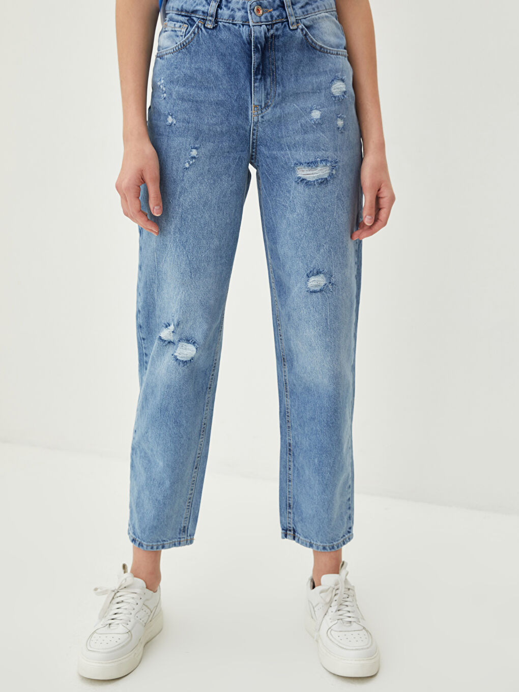 High Waist Standard Fit Pocket Detailed Women's Rodeo Jeans-3