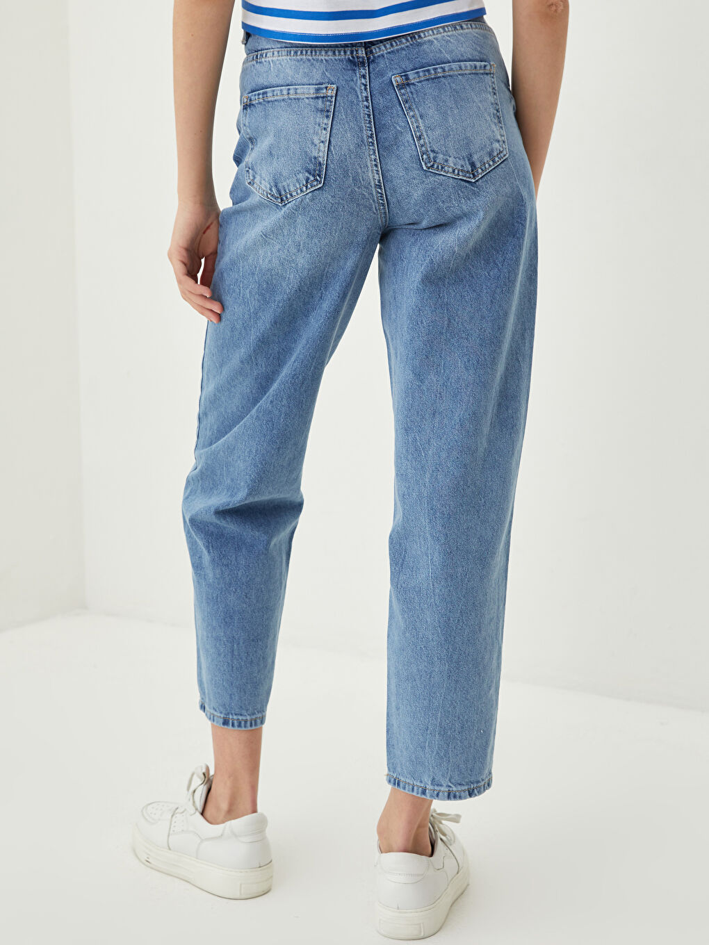 High Waist Standard Fit Pocket Detailed Women's Rodeo Jeans-4