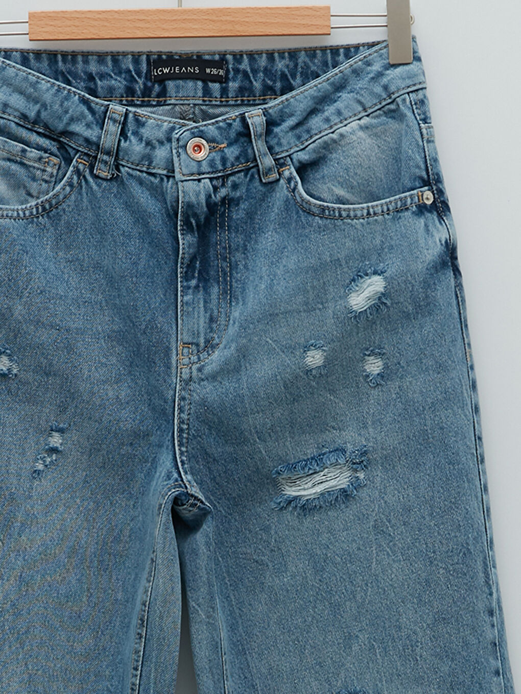 High Waist Standard Fit Pocket Detailed Women's Rodeo Jeans-7