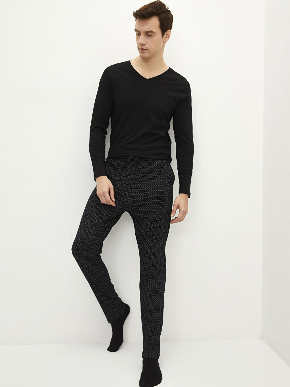 Bas De Pyjama Pour Hommes Coupe Régulière