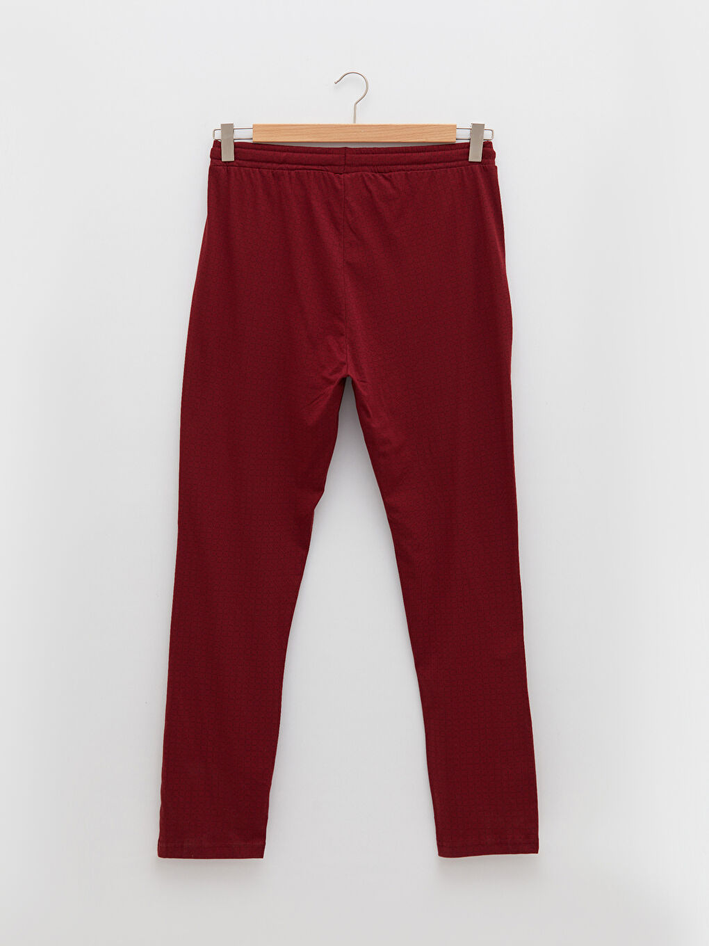 LC WAIKIKI Bordo Standart Kalıp Erkek Pijama Alt - 6