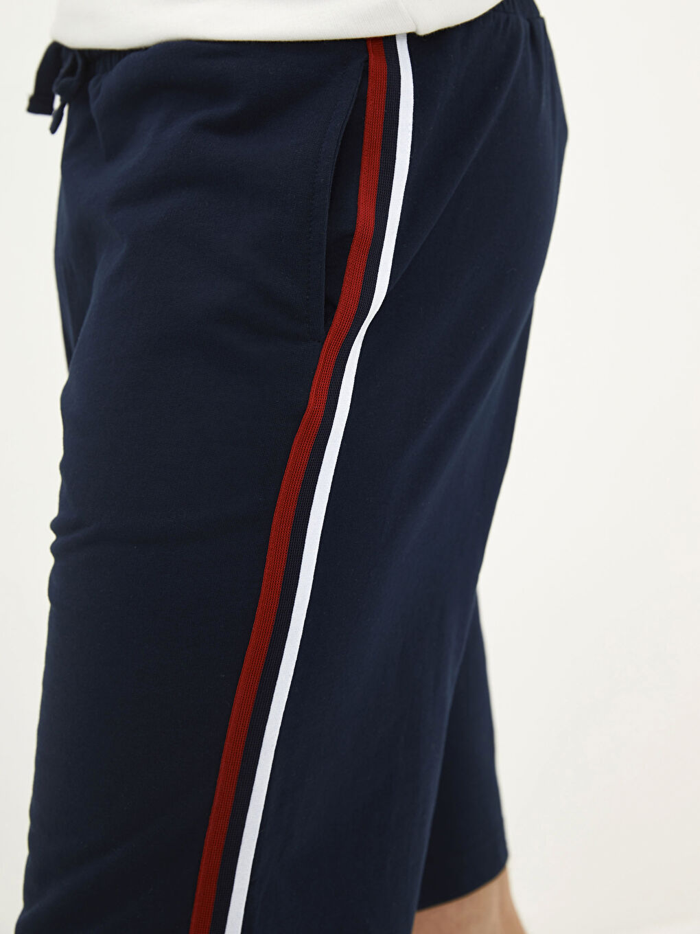 Мужские пижамные шорты стандартного кроя-4