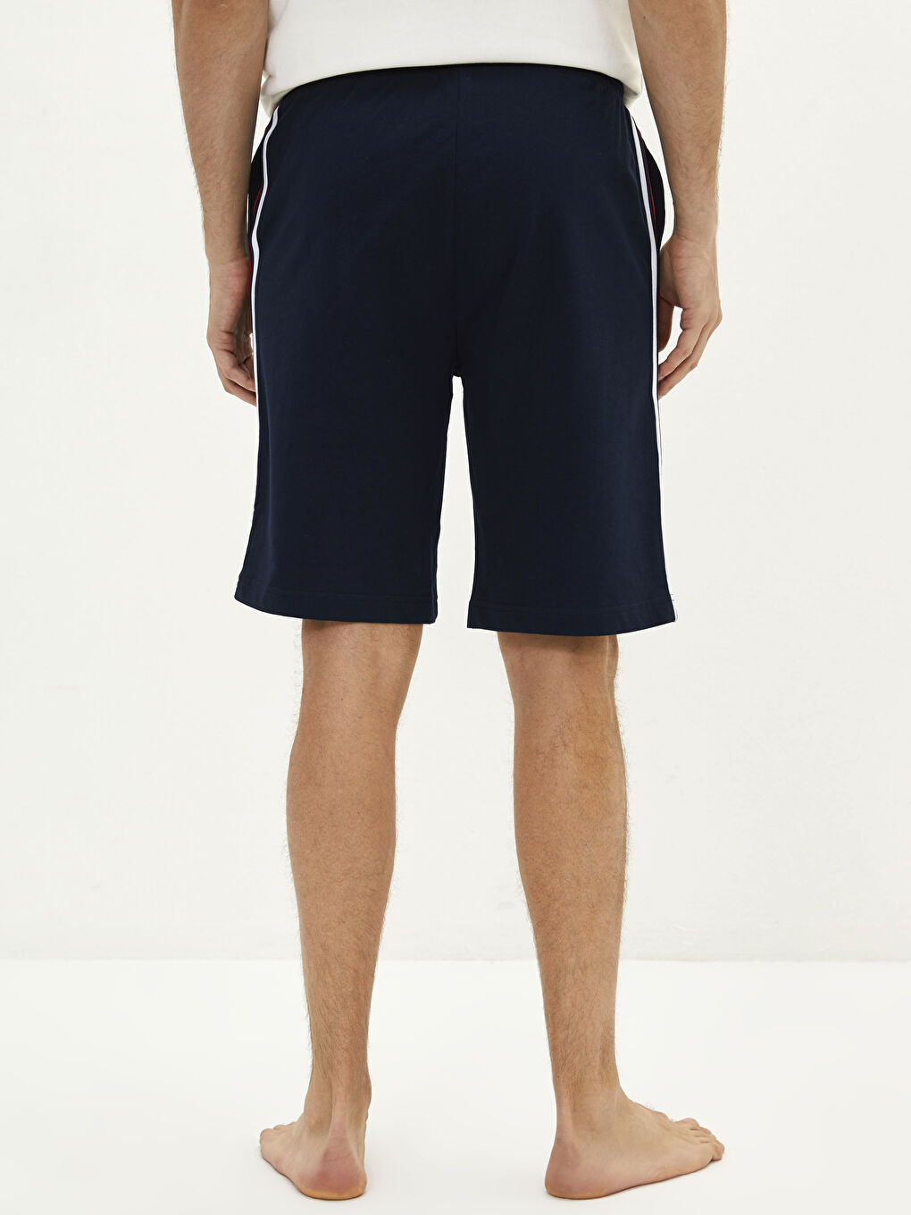 Мужские пижамные шорты стандартного кроя-5