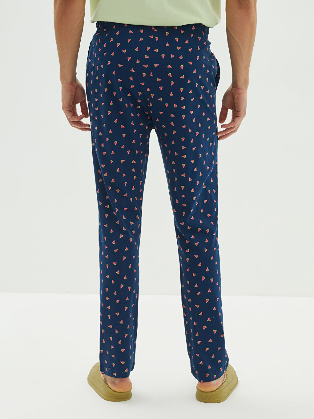 Standard Pattern Men's Pajamas Bottom-4