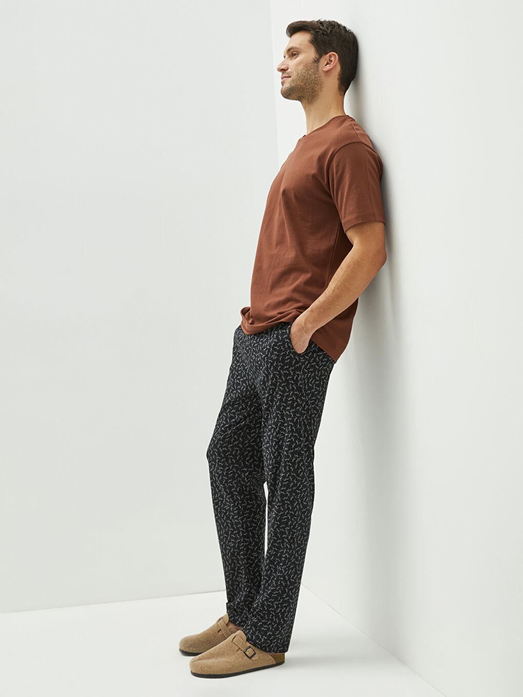 LC WAIKIKI Standard Pattern Men's Pajamas Bottom -S23296Z8-LQJ
