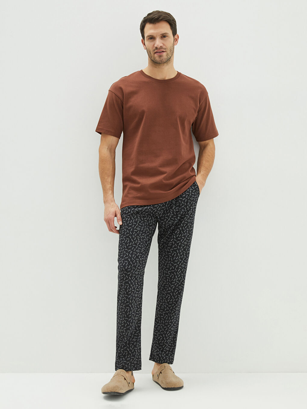 LC WAIKIKI Standard Pattern Men's Pajamas Bottom -S23296Z8-LQJ