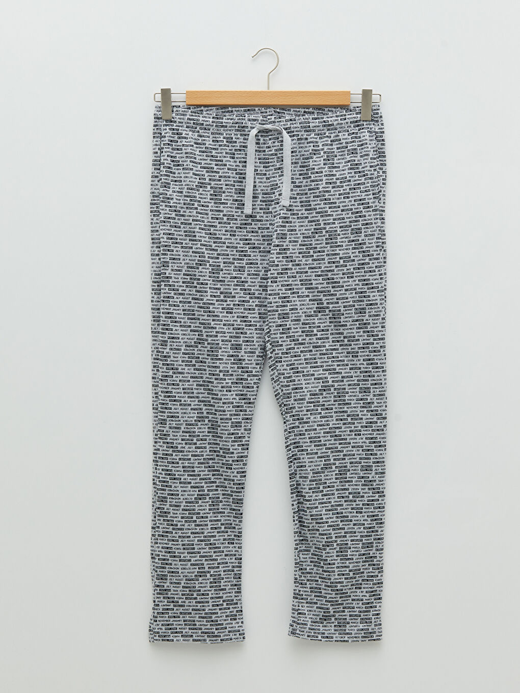 Gri Standart Kalıp Erkek Pijama Alt-5